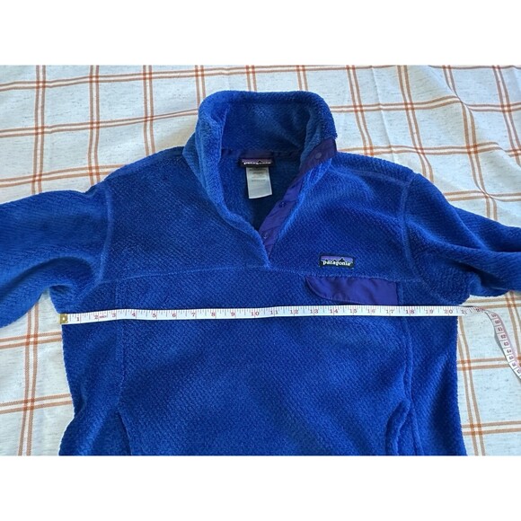 PATAGONIA Re-Tool 1/4 Snap-T polartec fleece pullover jacket MEDIUM style 25442 - Picture 11 of 16